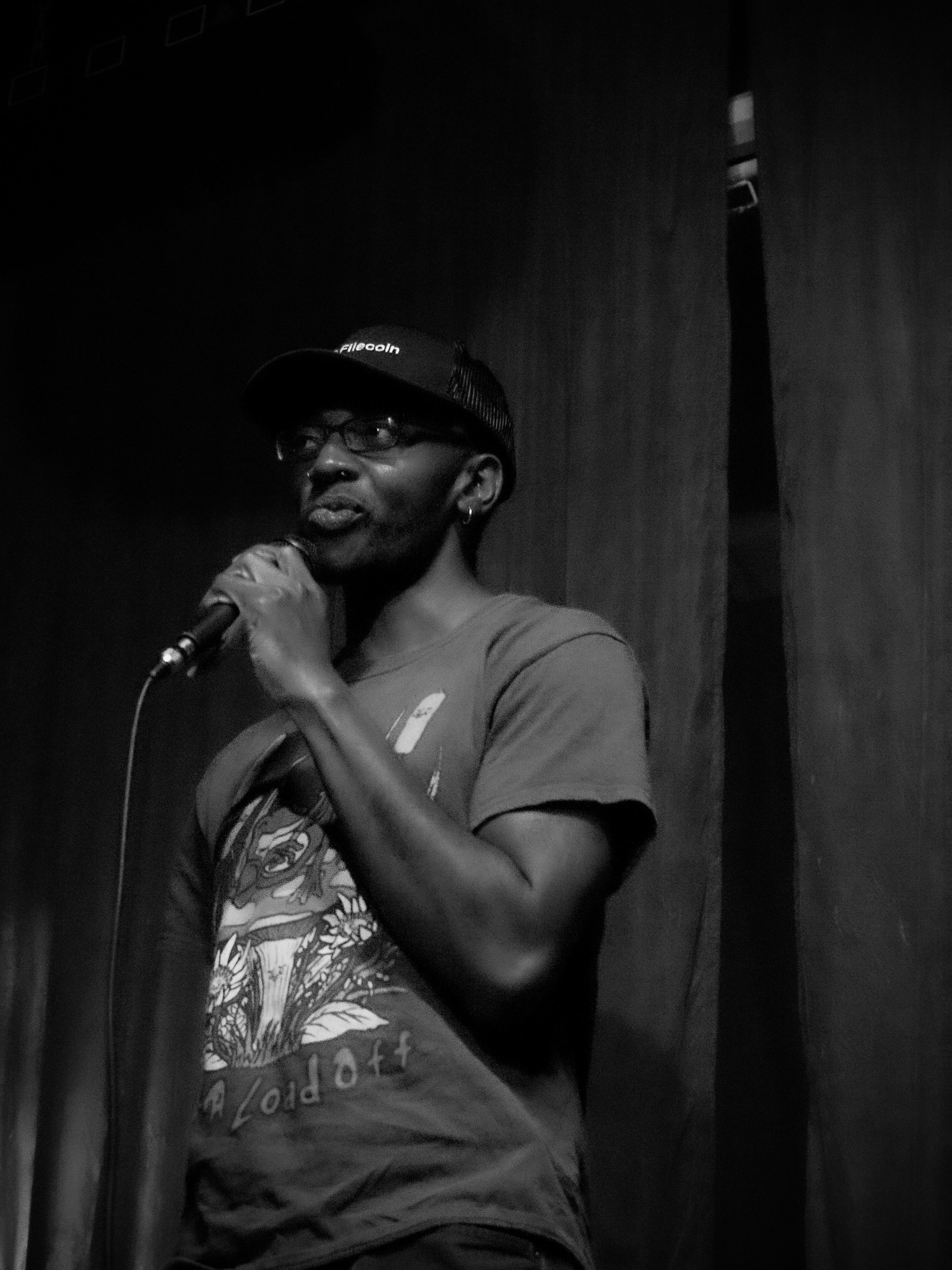 Comedian Kedeem Francis is learning how to talk to people.