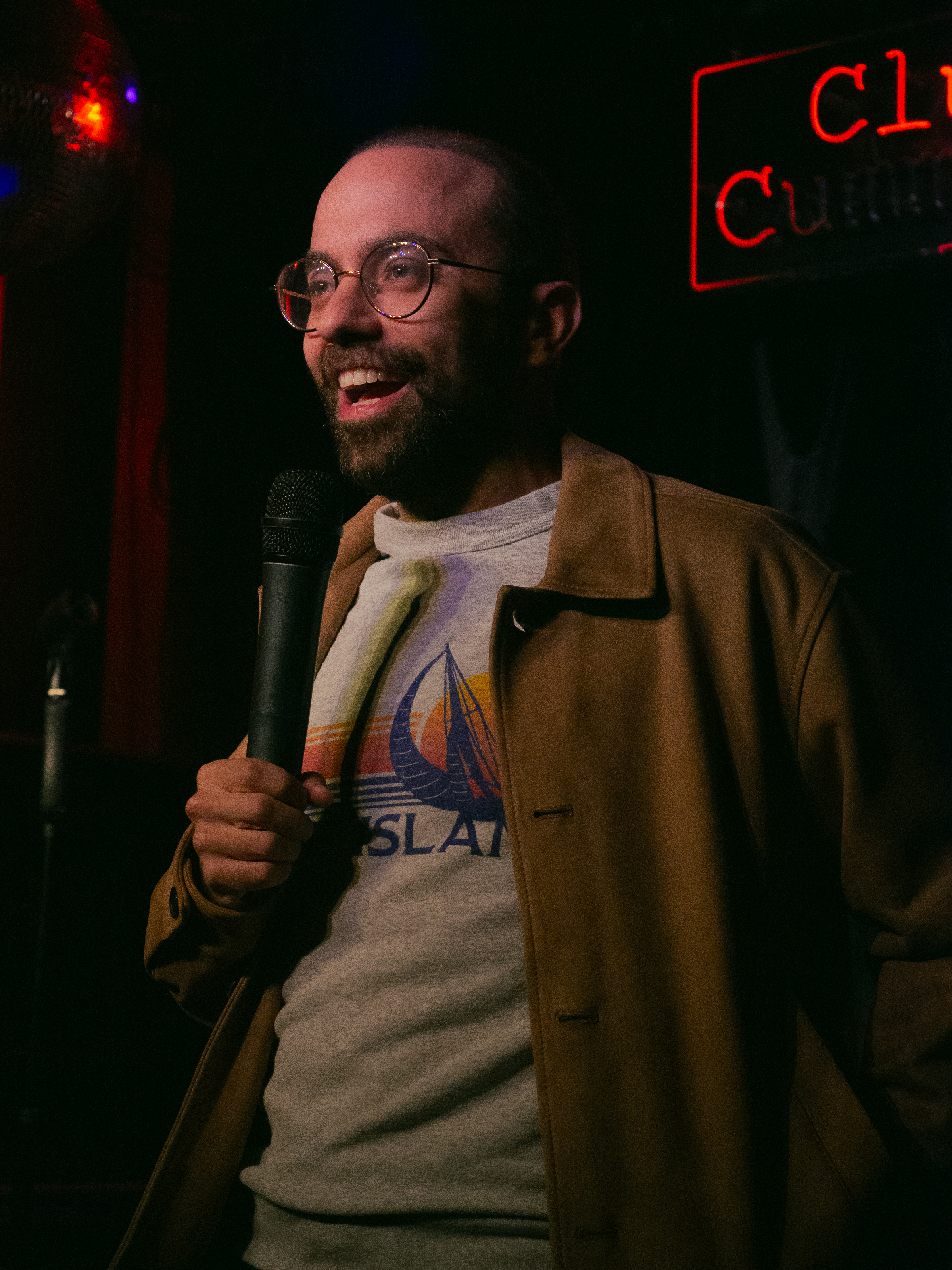 Gus Constantellis smiles.