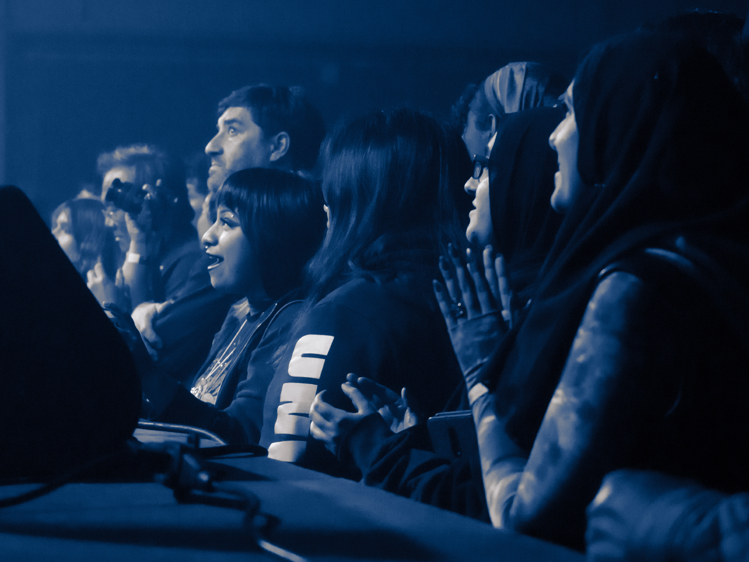 Audience shot!