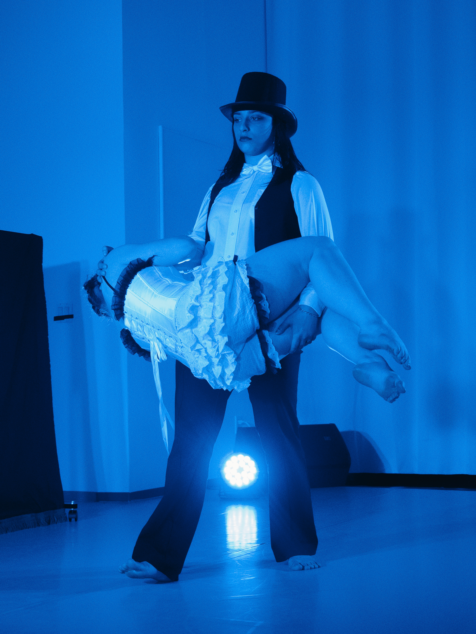 Photo of dancers performing A Clown Called Boo.