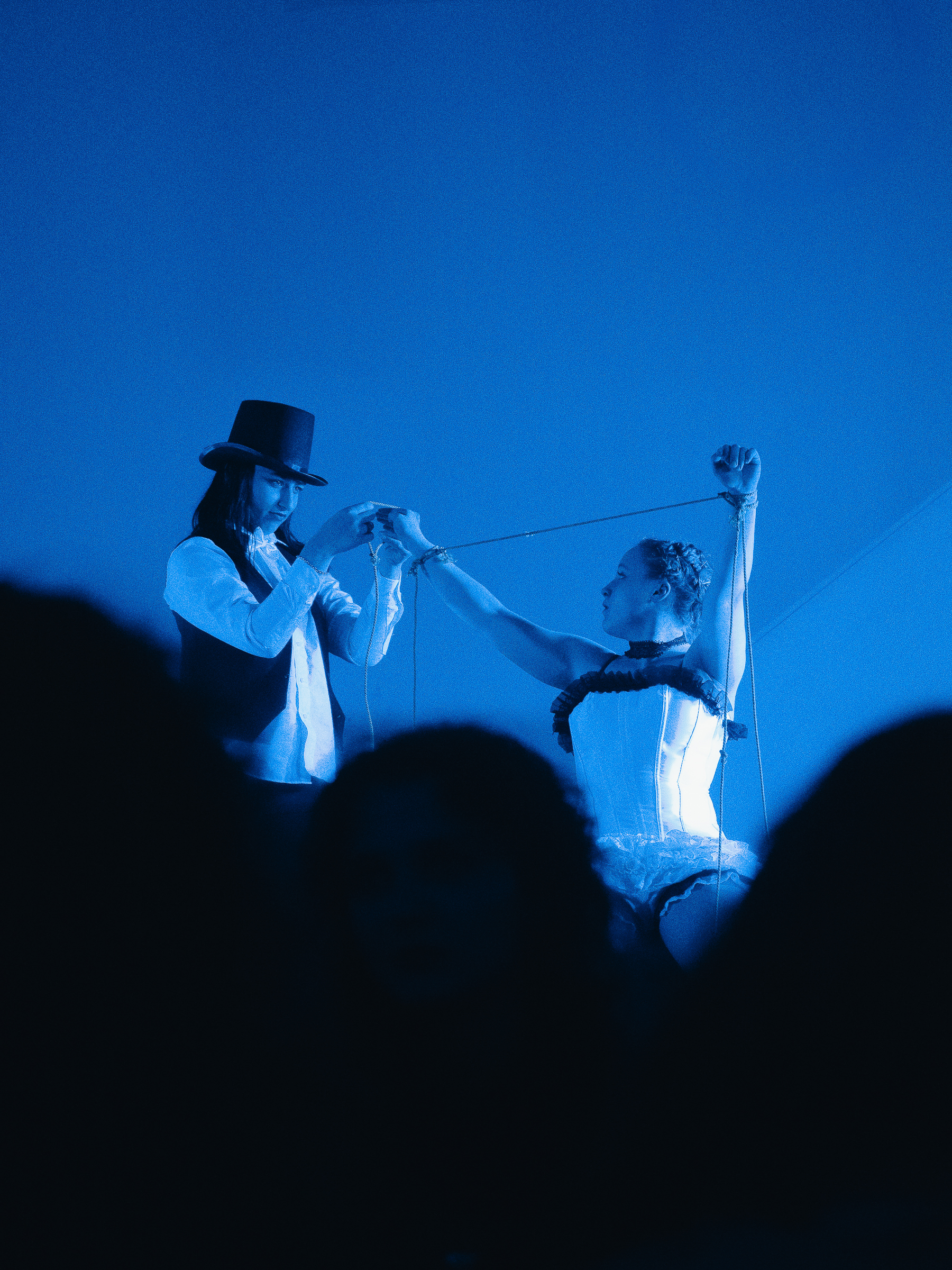 Photo of dancers performing A Clown Called Boo.